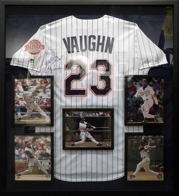 Framed Baseball Jersey