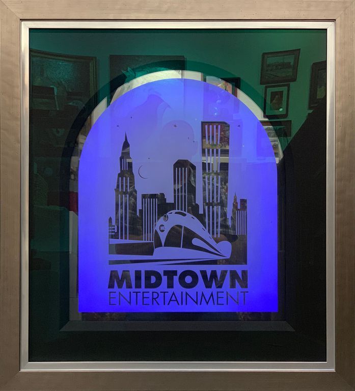 Frame that says Midtown Entertainment