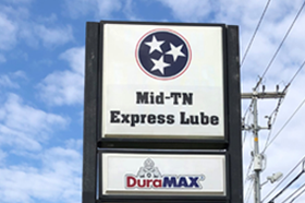 MID-TN Express Lube Signage
