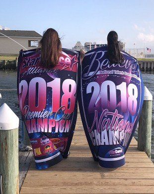 2018 National Champion Banners for BAILA