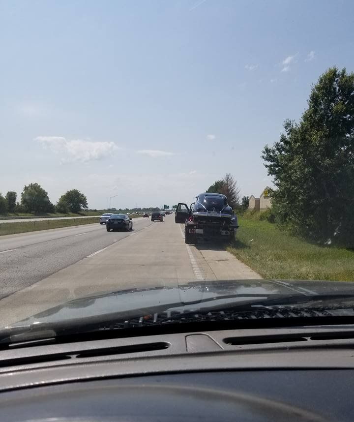 Roadside assistance car towing