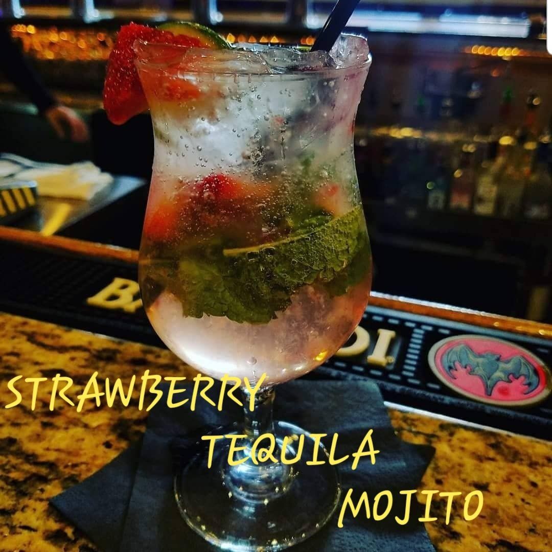 Strawberry Tequila Mojito