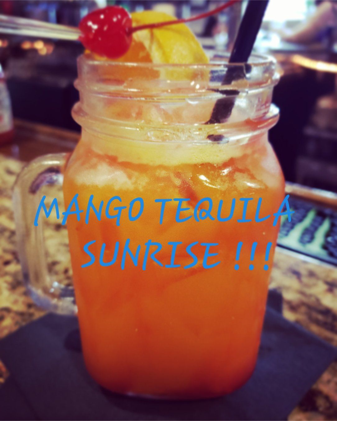 Mango Tequila Sunrise