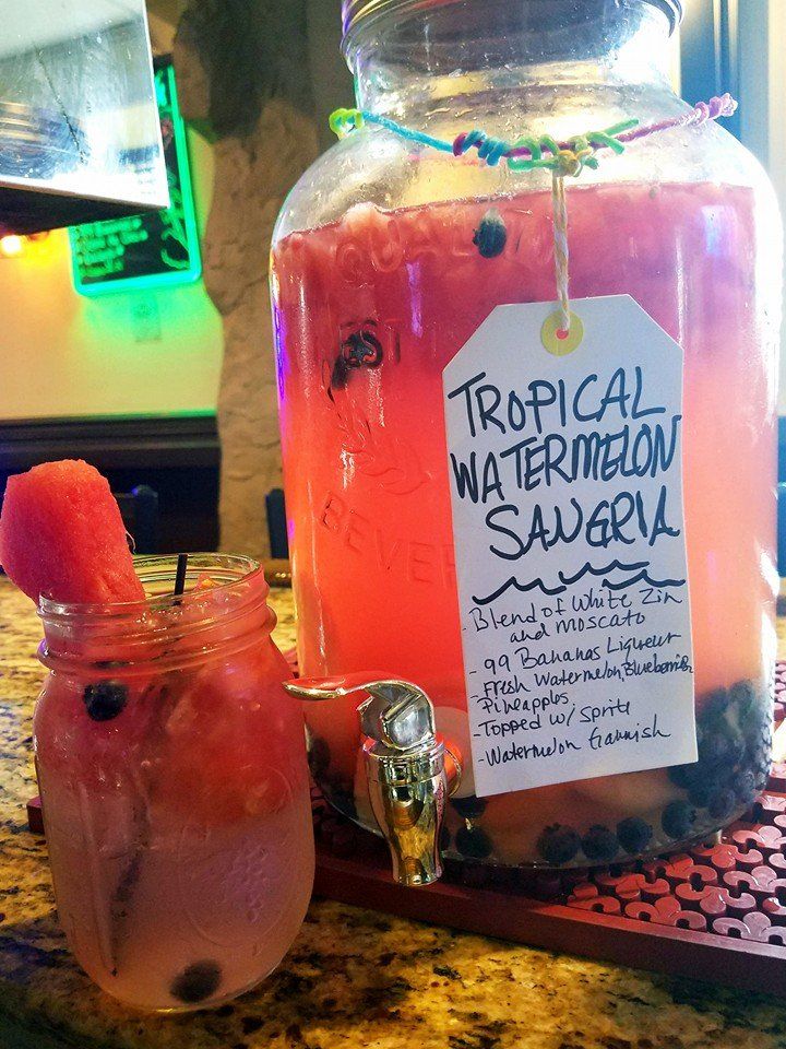 Tropical Watermelon Sangria