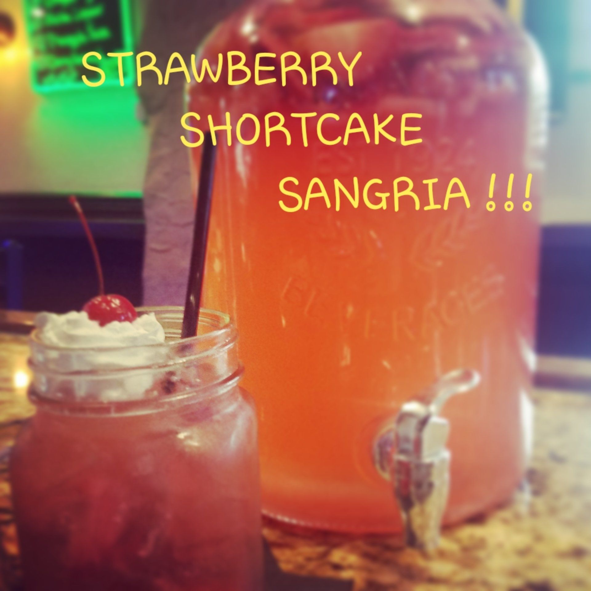 Strawberry Shortcake Sangria