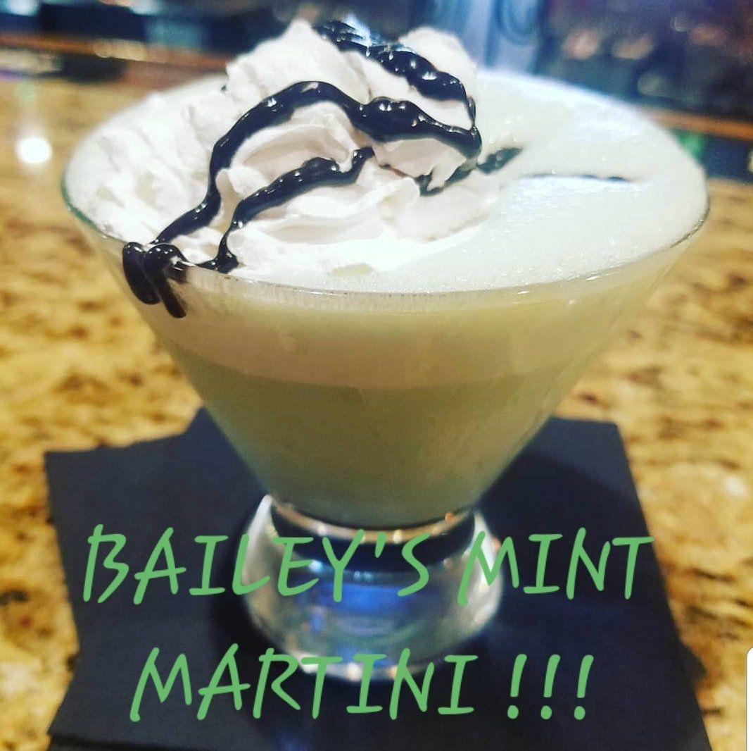 Bailey's Mint Martini