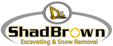 Shad Brown Excavating & Snow Removal Logo