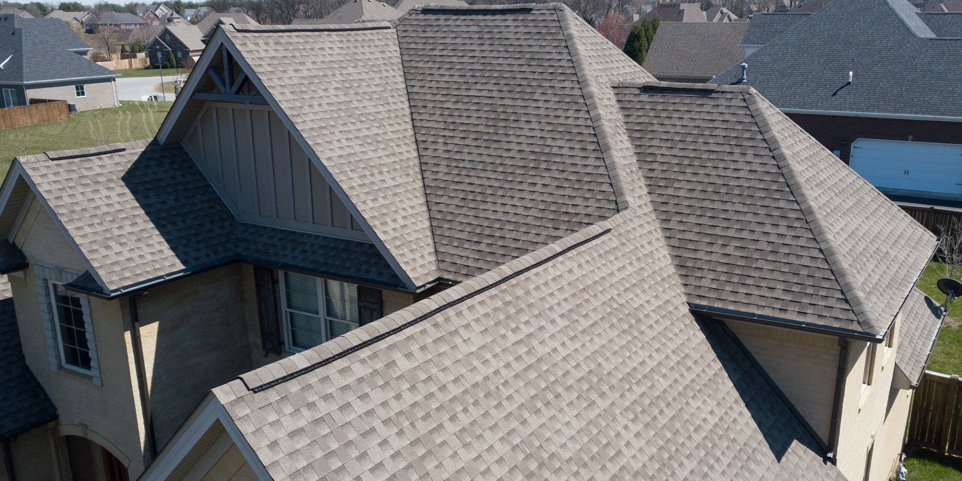 Shingle roof