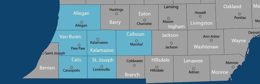 Gergely Law Offices PC Service Area