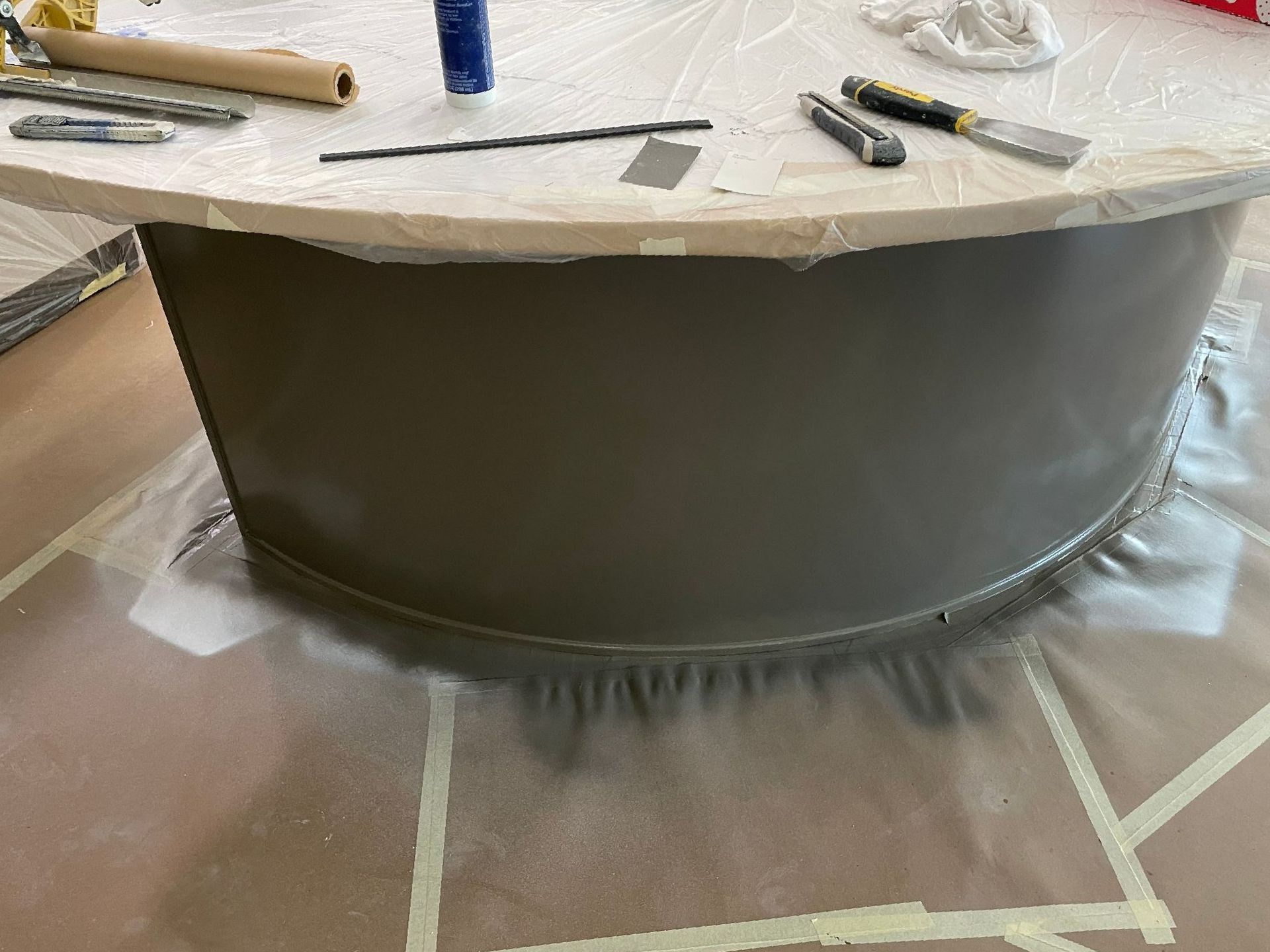 Before countertop painting