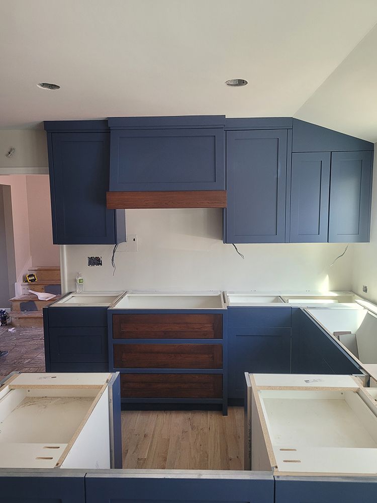 Kitchen cabinets