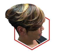 Trendy hair coloring