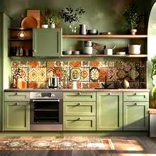 Eclectic, Open Shelf Kitchen Kitchen Remodel by Asheville Kitchens And Baths Inc project photo 2