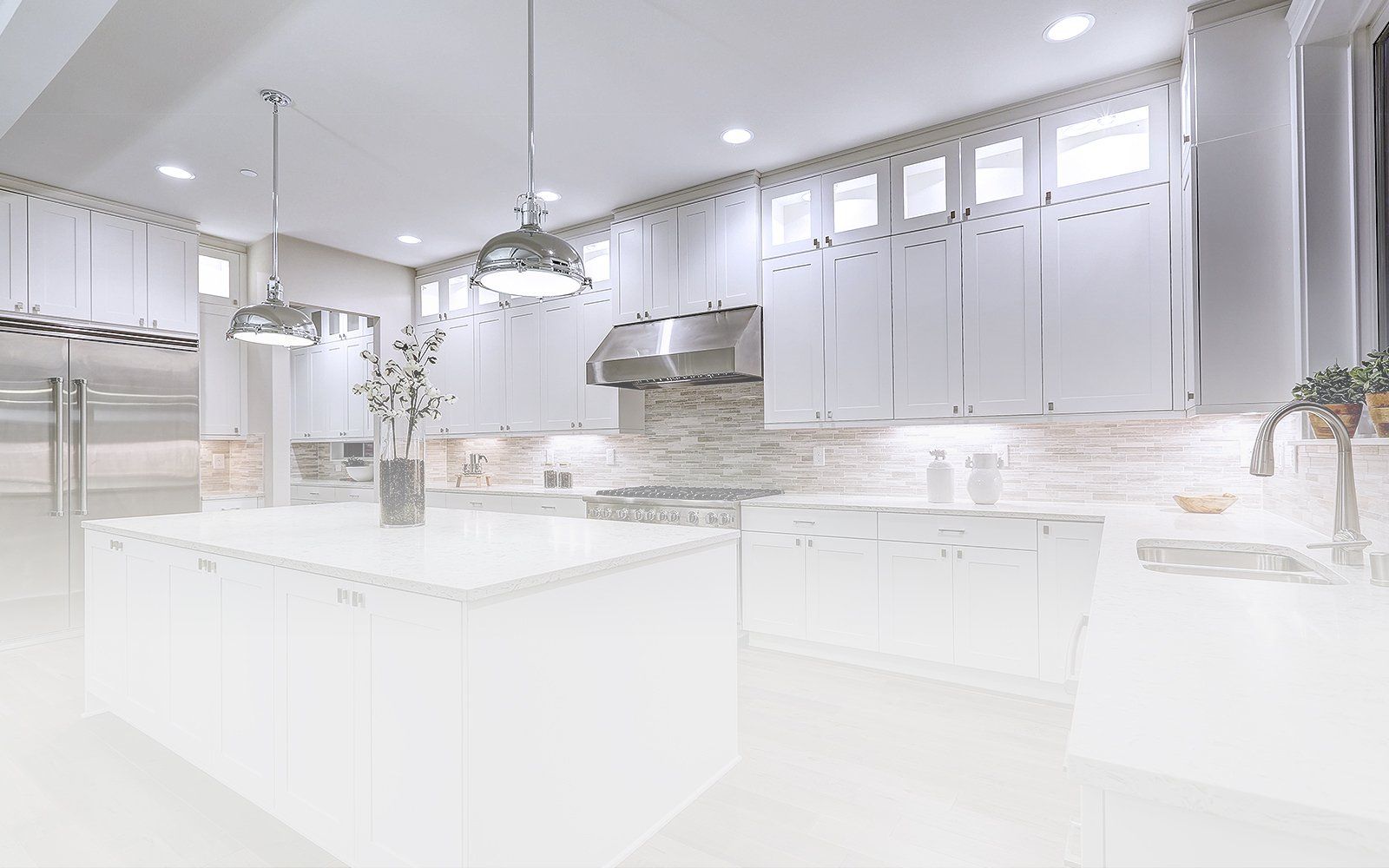 Bright Transitional Kitchen Kitchen Remodel by Asheville Kitchens And Baths Inc project photo