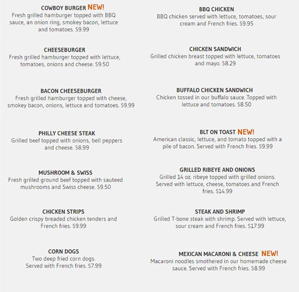 American Mango's Mexican & American Grill