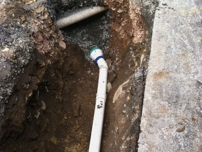 Septic pipe repair
