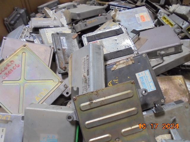 Pile of automotive engine control units