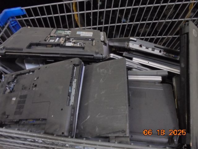 E-scrap laptops