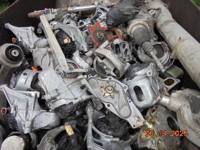 Assorted aluminum automotive parts