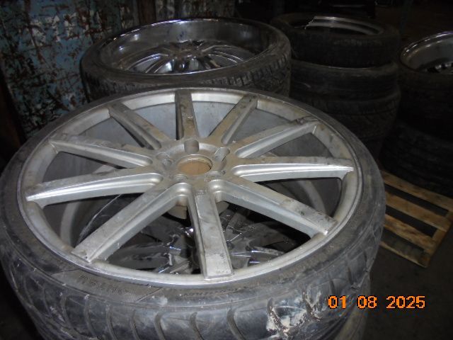 Used rim and tire