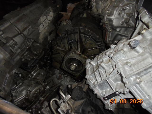 Pile of gray automotive transmissions