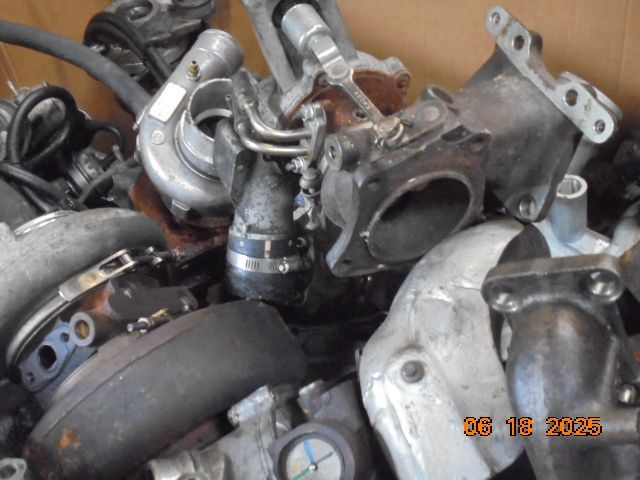 Scrap turbochargers and engine components
