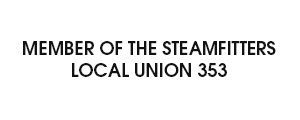 Member of the Steamfitters Local Union 353