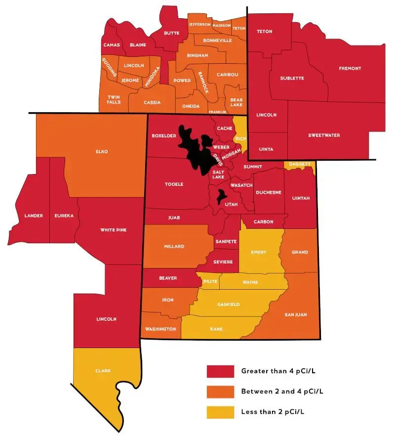 Color-coded Florida map with county-level heat shades and a legend from light yellow to red.