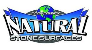 Door County Natural Stone Surfaces - Logo