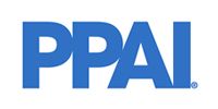 Blue PPAI logo on a white background