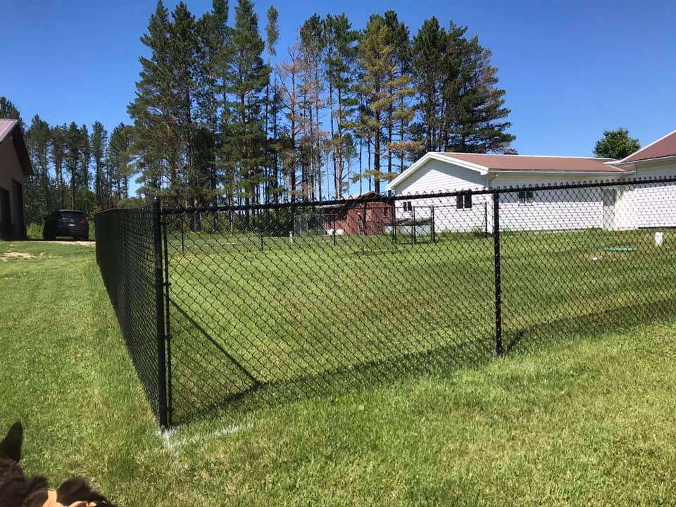 Chain-link fence