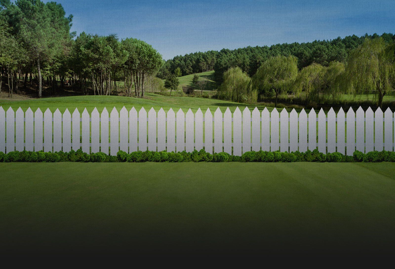 Vinyl fence