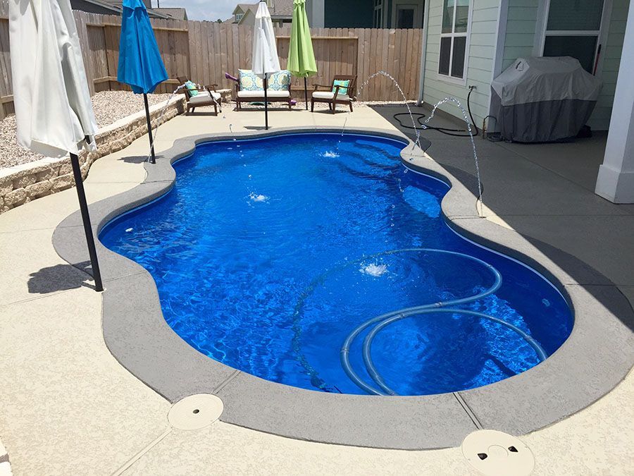 Durable concrete pool deck