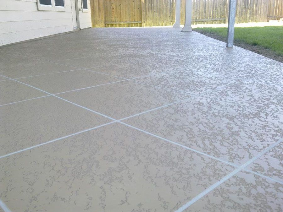 Stained concrete floors