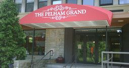 The Pelham Grand awning sign