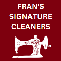 Fran's Signature Cleaners logo logo