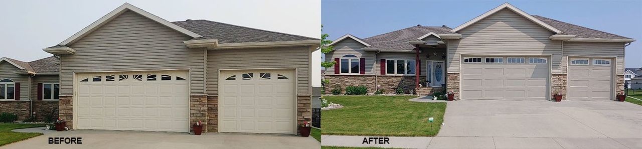 #8 Aspen Ridge long sandstone with Almond frames