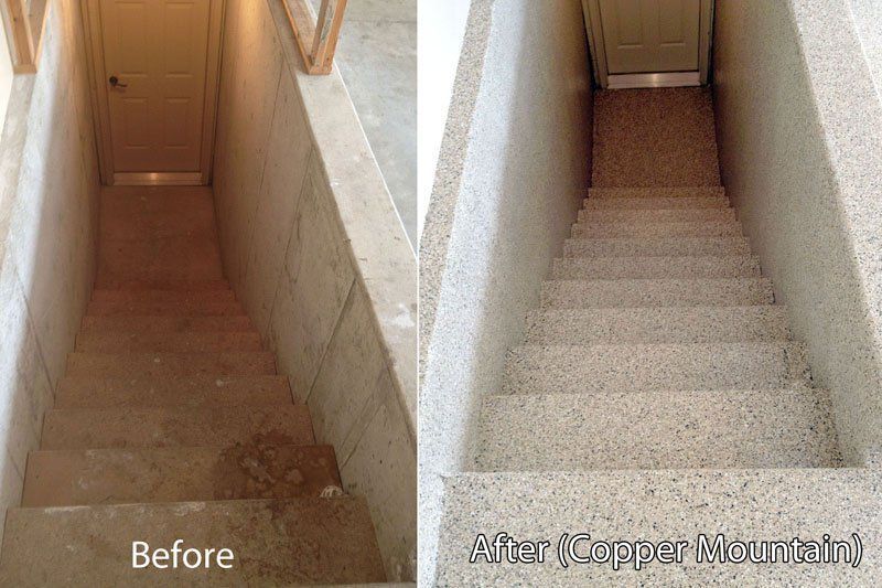 Flooring  Before and after