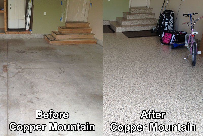 Flooring  Before and after