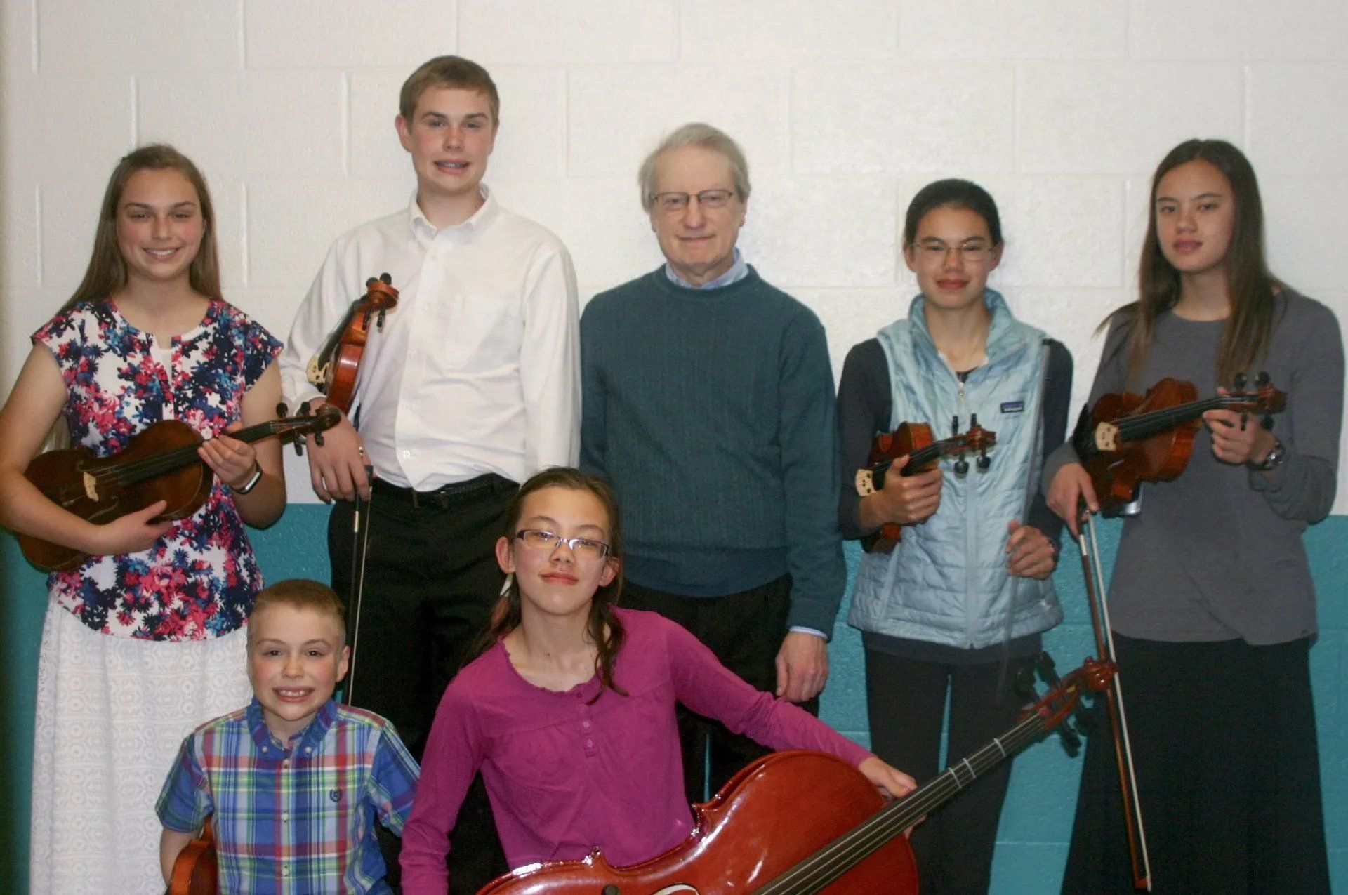 Students with Robert Schubert