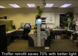 Toffer retrofit saves 70% with better light