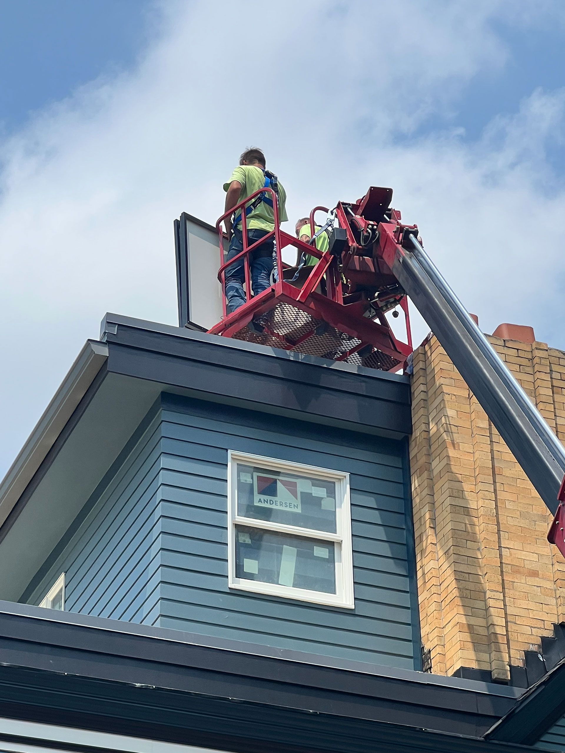 Installing solar panels