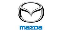Mazda logo: Silver stylized