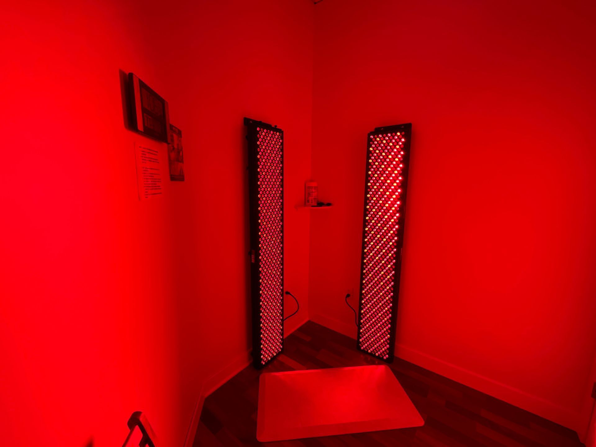 red light therapy machine