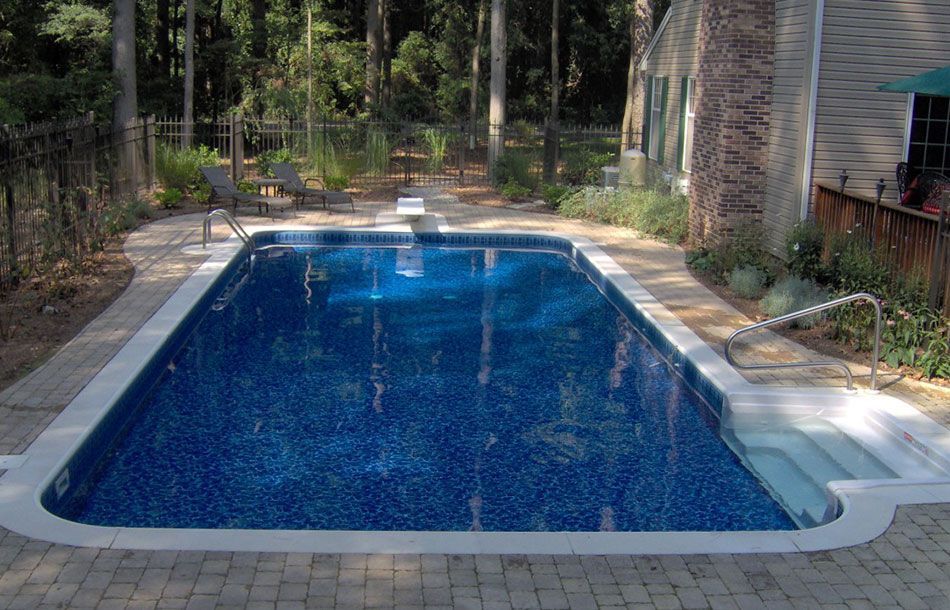 Backyard pool