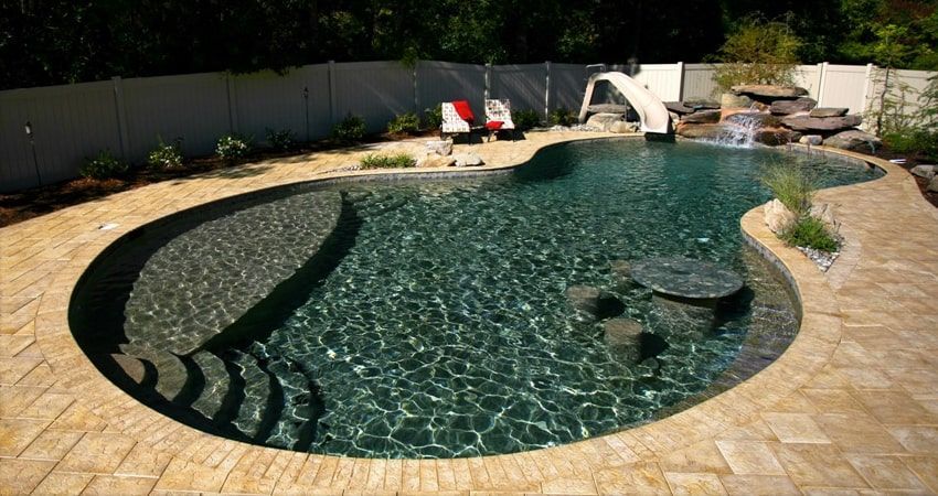 Backyard pool