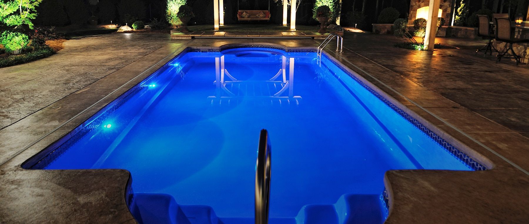 Backyard pool