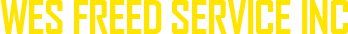 Wes Freed Service Inc - Logo