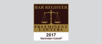 Bar Register Preeminent Lawyer