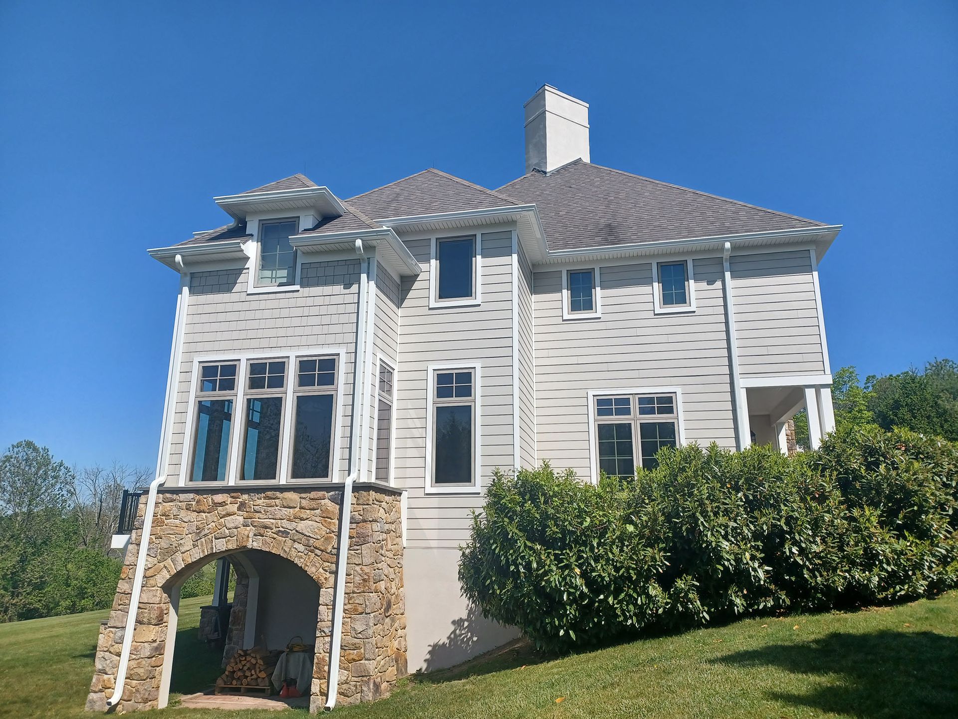 After Stucco remediation